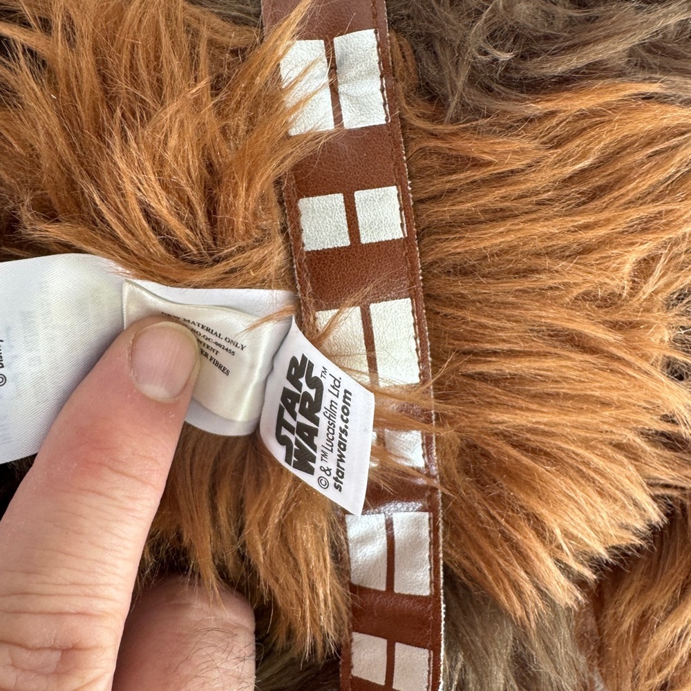 Disney CHEWBACCA STAR WARS Plush Toy 16” tall - Picture 7 of 16